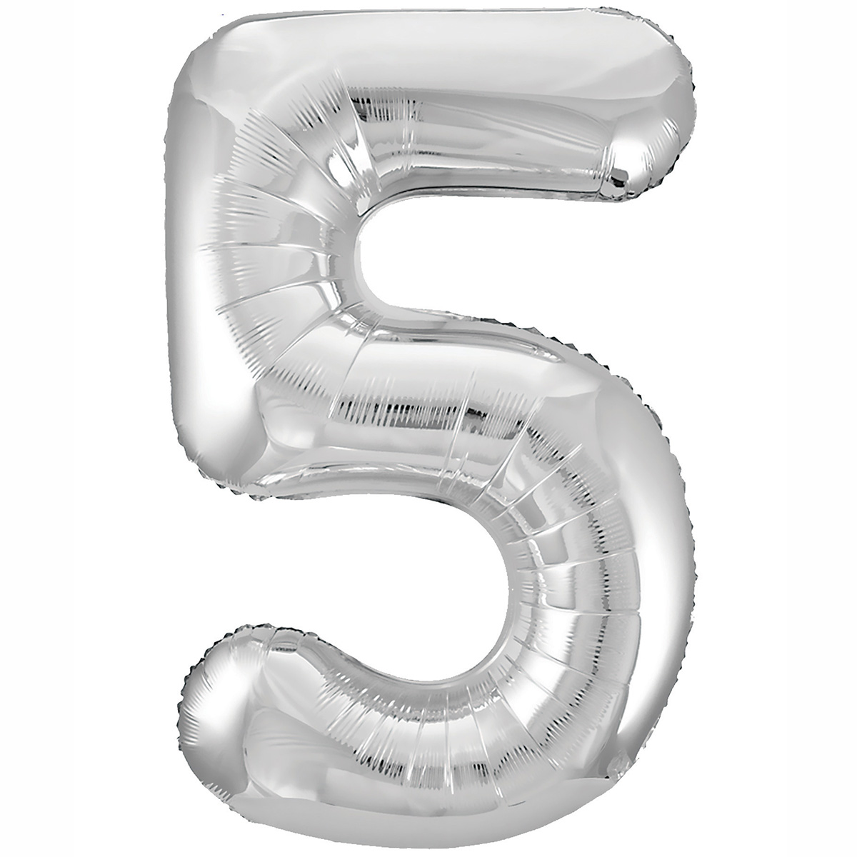 Р ЦИФРА 5 40" Металлик Silver