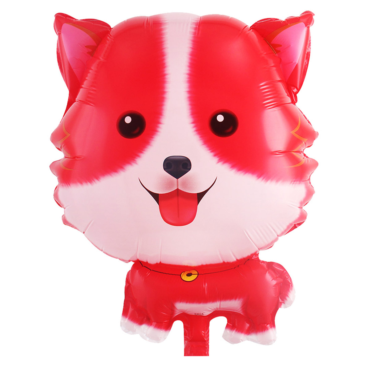К ФИГУРА Собака Корги красная