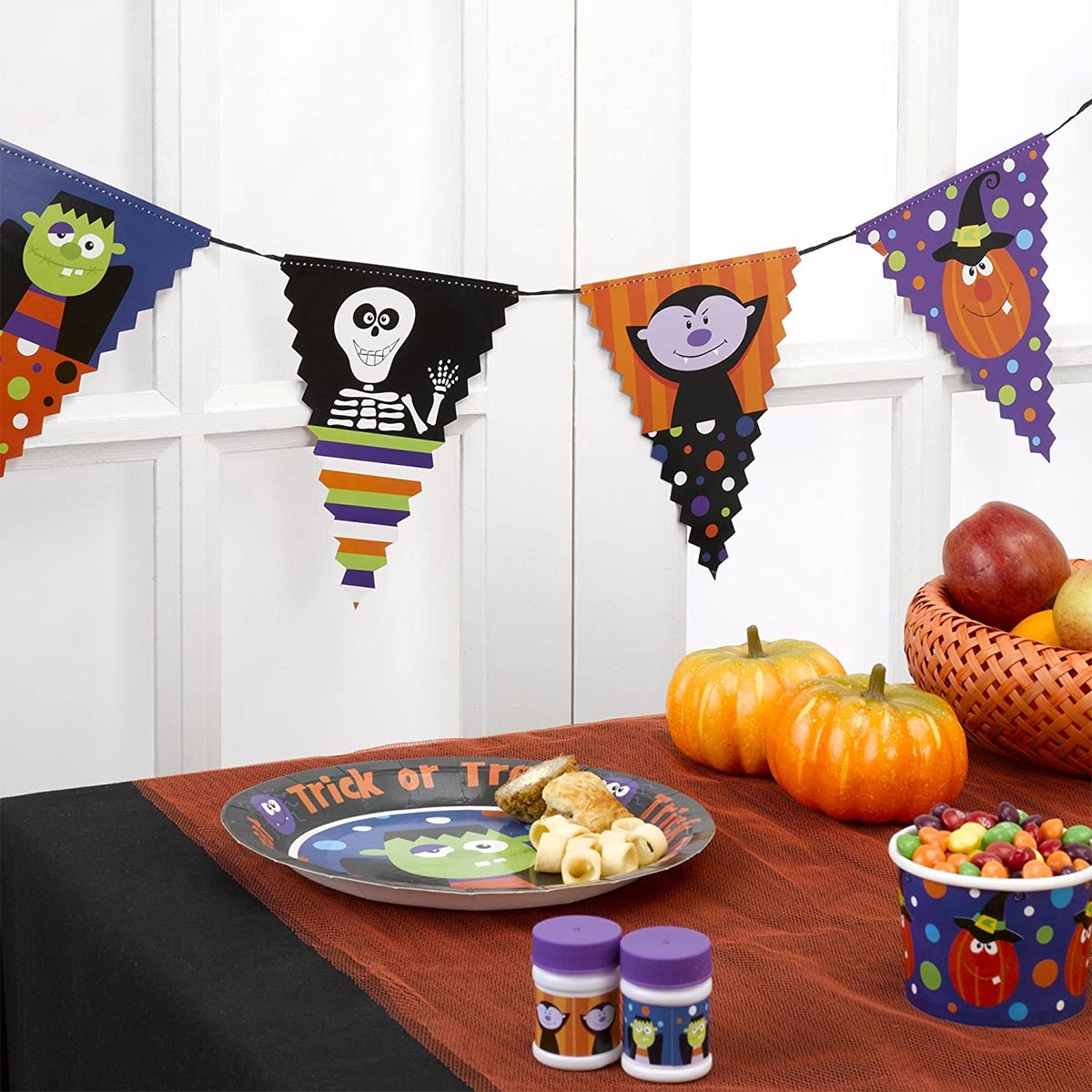 Гирлянда-вымпел Trick or Treat 3,5м/N