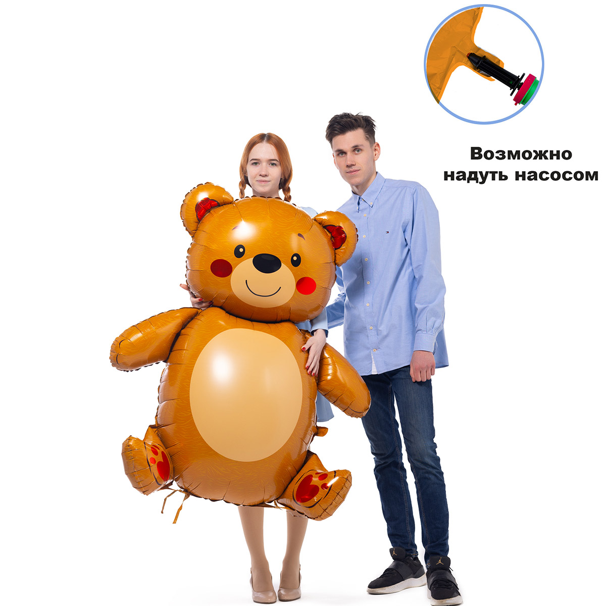 К ФИГУРА AIR Мишка улыбчивый