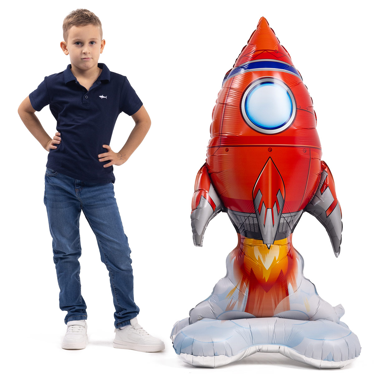 К ФИГУРА AIR Ракета красная