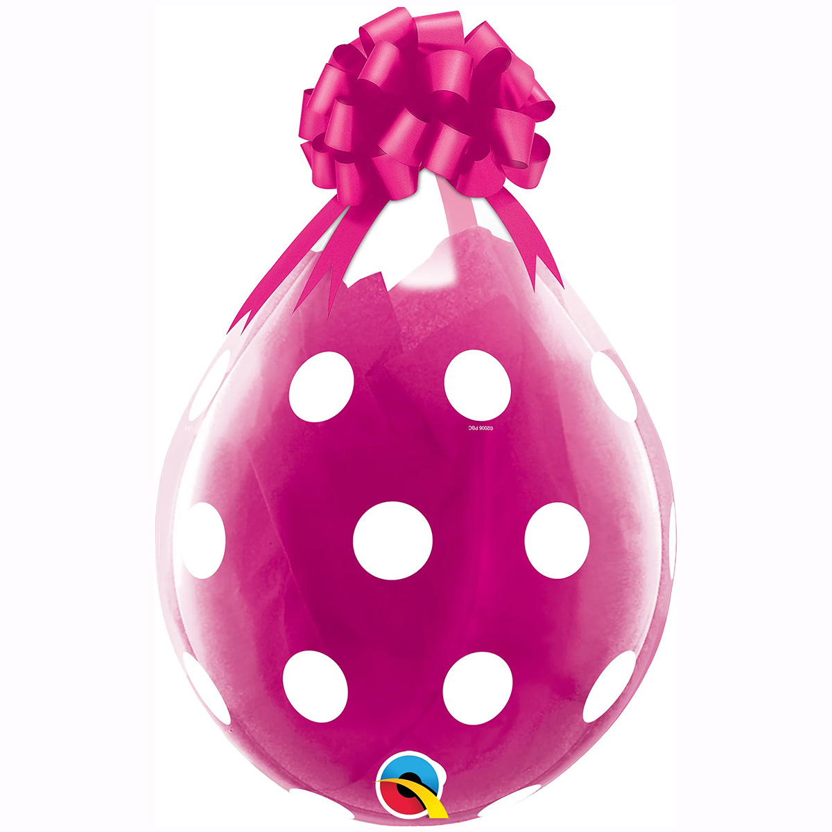 18" Шар для упак с рис "Polka Dot",QL