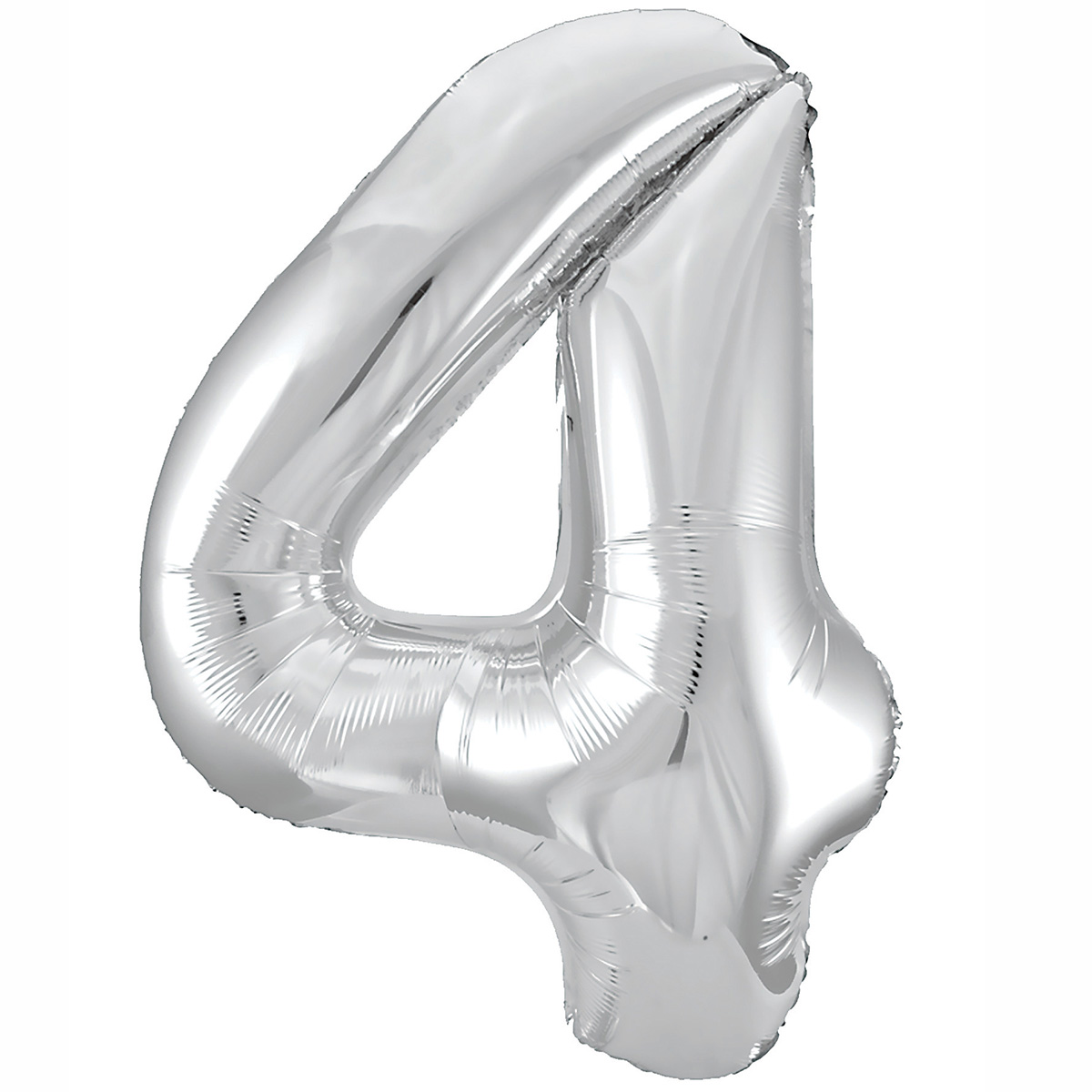 Р ЦИФРА 4 40" Металлик Silver