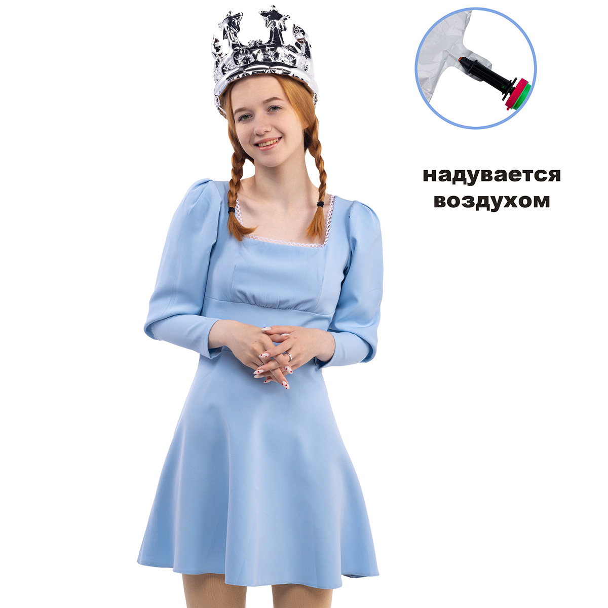 К ФИГУРА AIR Корона серебро