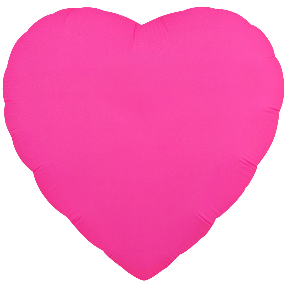 К Б/РИС СЕРДЦЕ 18" Неон Fuchsia