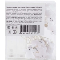 Гирлянда светодиодная Привидение 200см/G