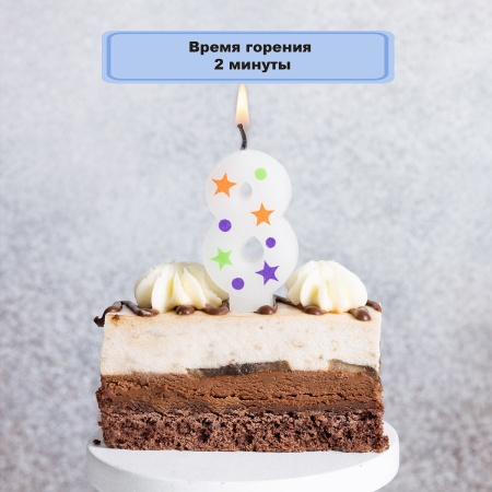 Свеча -цифра 