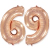 Ф ЦИФРА 6/9 40" Rose Gold