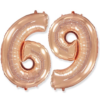 Ф ЦИФРА 6/9 40" Rose Gold