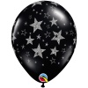 Шелк 11" Звезды Блеск Onyx Black/Q