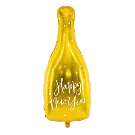 ПД ФИГУРА Бутылка HAPPY NEW YEAR Gold