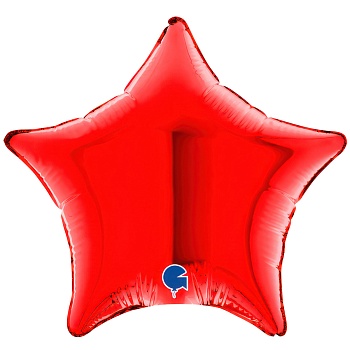 Г Б/РИС ЗВЕЗДА 4" Металлик Red