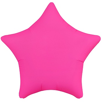 К Б/РИС ЗВЕЗДА 18" Неон Fuchsia