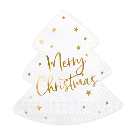 Салфетка Елка MERRY CHRISTMAS 33см20ш/PD