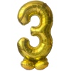К ЦИФРА 3 65" Gold на подставке Макси