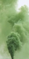 Факел дымовой с чекой зеленый (оформлен для штучной продажи)  Р1761 1/18/4