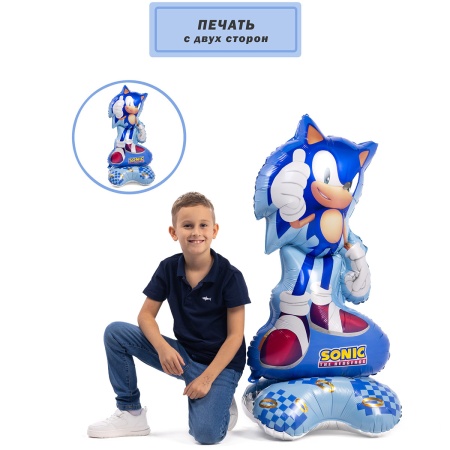 К ФИГУРА AIR Ежик Аниме синий