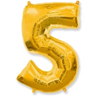 Ф ЦИФРА 5 40" Gold без УП