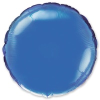 Ф Б/РИС 32" КРУГ Металлик Blue(FM)