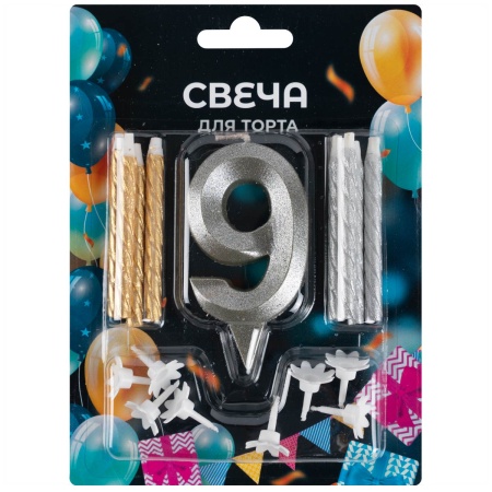 Свеча -цифра 