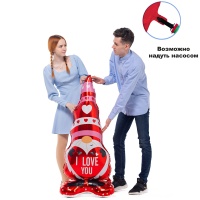 К ФИГУРА AIR Гном с сердцем ILY