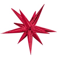 Р 3D ЗВЕЗДА 41" Составная Red