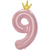 К ЦИФРА 9 45" Pink Корона