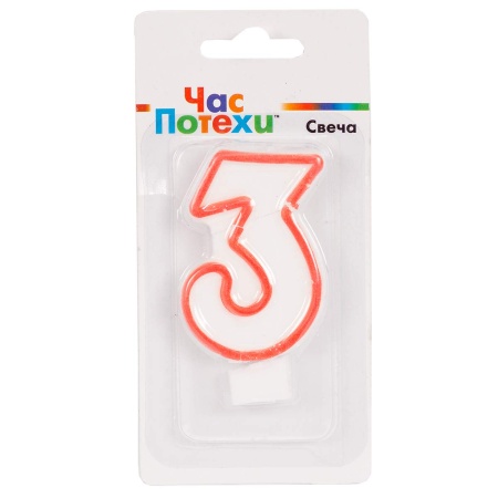 Свеча-цифра 
