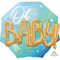А ДЖАМБО Oh Baby Буквы 3D мальчик P75