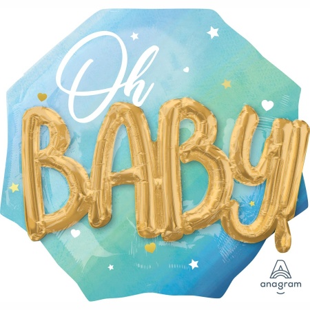 А ДЖАМБО Oh Baby Буквы 3D мальчик P75