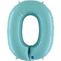 Г ЦИФРА 0 40" Пастель Blue