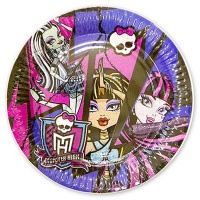 Тарелка Monster High 17см 8шт/A