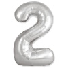 Ф ЦИФРА 2 40" SLIM Silver
