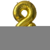 К ЦИФРА 8 65" Gold на подставке Макси