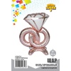 К ФИГУРА AIR Кольца бриллиант Rose Gold