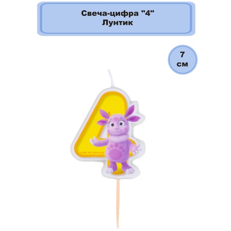 Свеча-цифра 