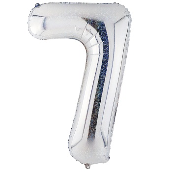 К ЦИФРА 7 40" Silver блеск