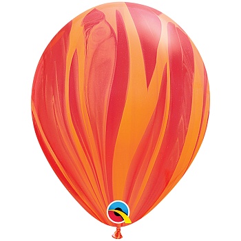 Q 11" Супер Агат Red Orange