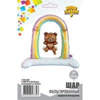 К ФИГУРА AIR Мишка качающийся на качелях