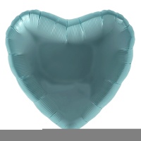 Р Б/РИС СЕРДЦЕ 30" Металлик Biscay Green