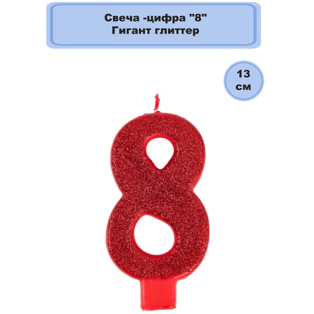 Свеча -цифра 