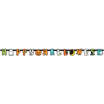 Гирлянда-буквы HAPPY HWN Друзья 1,9м/A