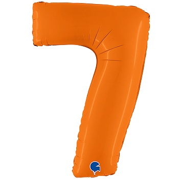 Г ЦИФРА 7 40" Пастель Orange
