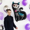К ФИГУРА Скелет кошки День мертвых