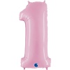 Г ЦИФРА 1 40" Пастель Pink