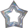 Г Б/РИС ЗВЕЗДА полая 48" Silver блеск