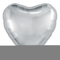Р Б/РИС СЕРДЦЕ 30" Металлик Silver