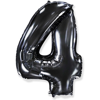 Ф ЦИФРА 4 40" Black