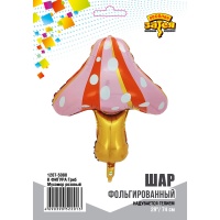 К ФИГУРА Гриб Мухомор розовый