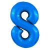 Р ЦИФРА 8 40" Металлик Blue